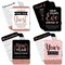 Big Dot of Happiness Rose Gold Happy New Year - 4 New Years Eve Party Games - 10 Cards Each - Gamerific Bundle